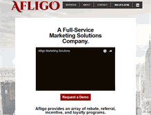 Tablet Screenshot of afligo.com
